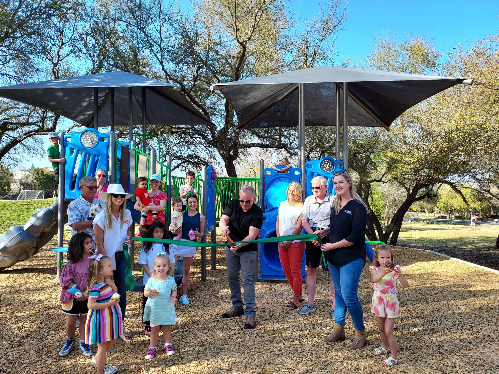 Ribbon Cutting Playground